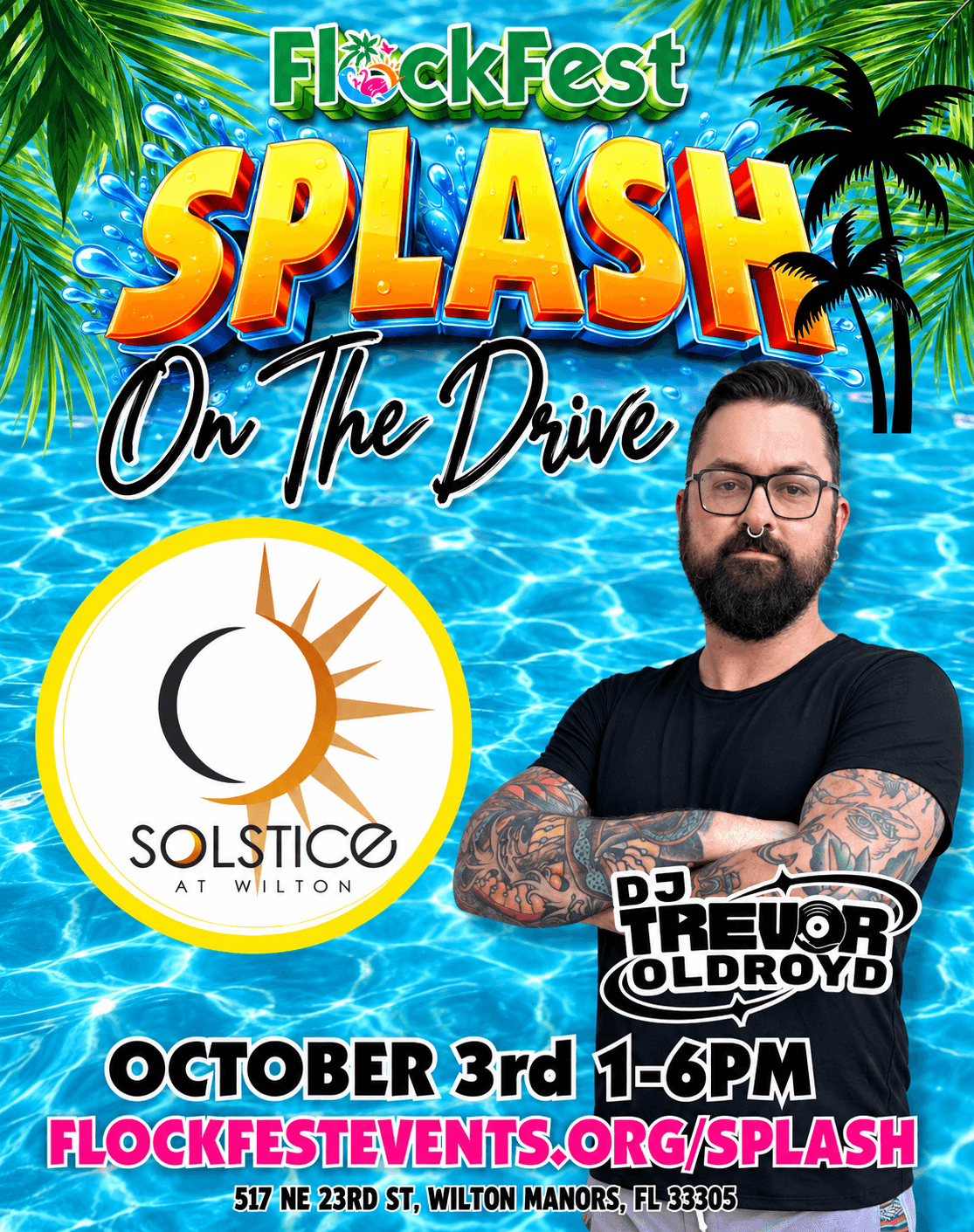 FlockFest Splash On The Drive with DJ Trevor Oldroyd